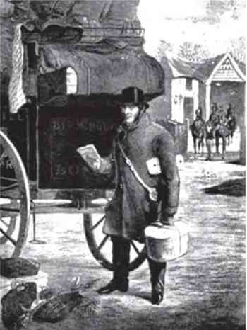 A stage coach guard c. 1832