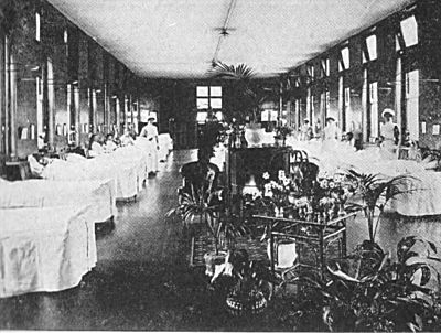 exeter ward wing victoria 1905 armchair facing devon hospital royal camera