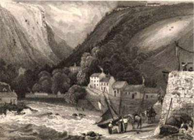 Lynmouth in 1831